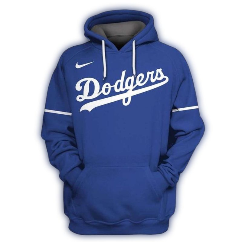 Corey Seager Los Angeles Dodgers All-Over Print Hoodie for Fans - Image 3