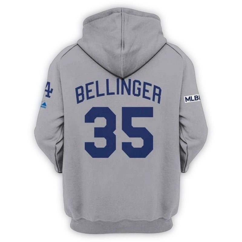 Cody Bellinger Los Angeles Dodgers All Over Print Hoodie - #35 Design - Image 3
