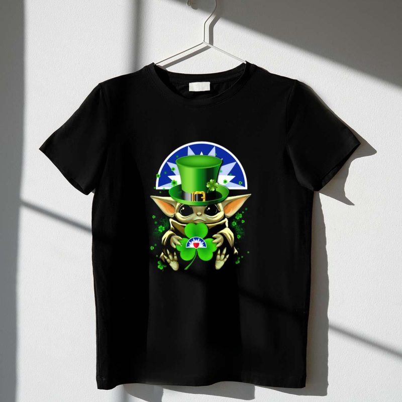 1902 Baby Yoda Clover St Patricks Day Seattle Mariners T Shirt t shirt 1 1