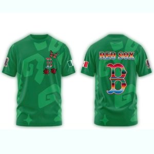Boston Red Sox Mexican Heritage Night All-Over Print T-Shirt