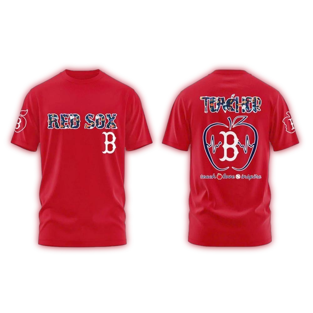2025 Red Sox TEACHER NIGHT Shirt 1