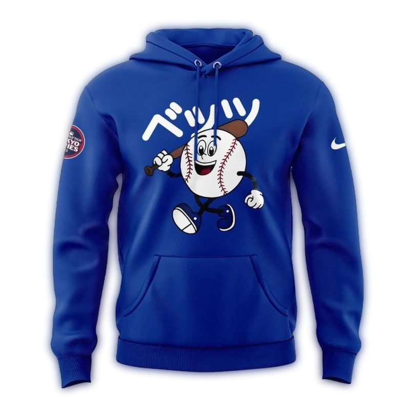 2025 Tokyo Series Los Angeles Dodgers Edition Hoodie 2