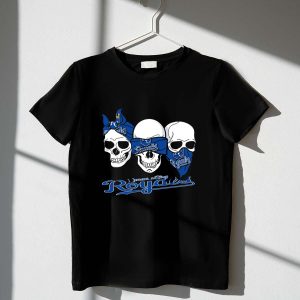 Skull Kansas City Royals Bandana T-Shirt For Fans And Collectors