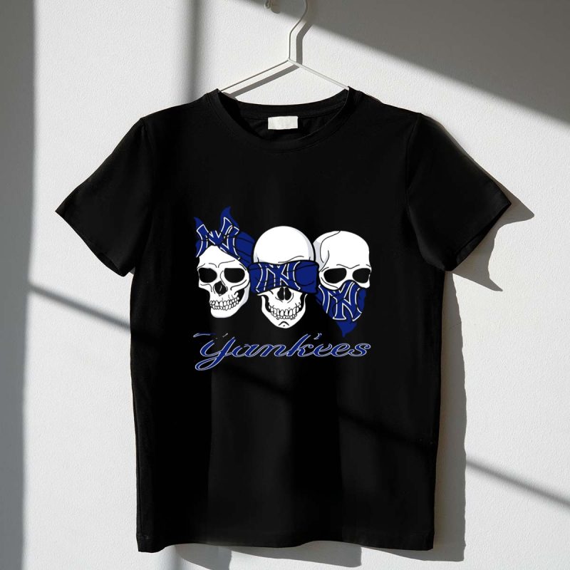 3 Skull Yankees Bandana T Shirt t shirt 1 1