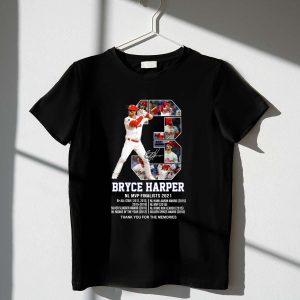 Bryce Harper 2021 NL MVP Finalist Philadelphia Phillies T-Shirt
