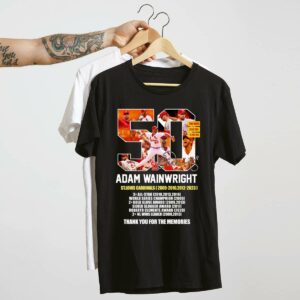 Adam Wainwright Thank You For The Memories Graphic T-Shirt – Unisex Gift