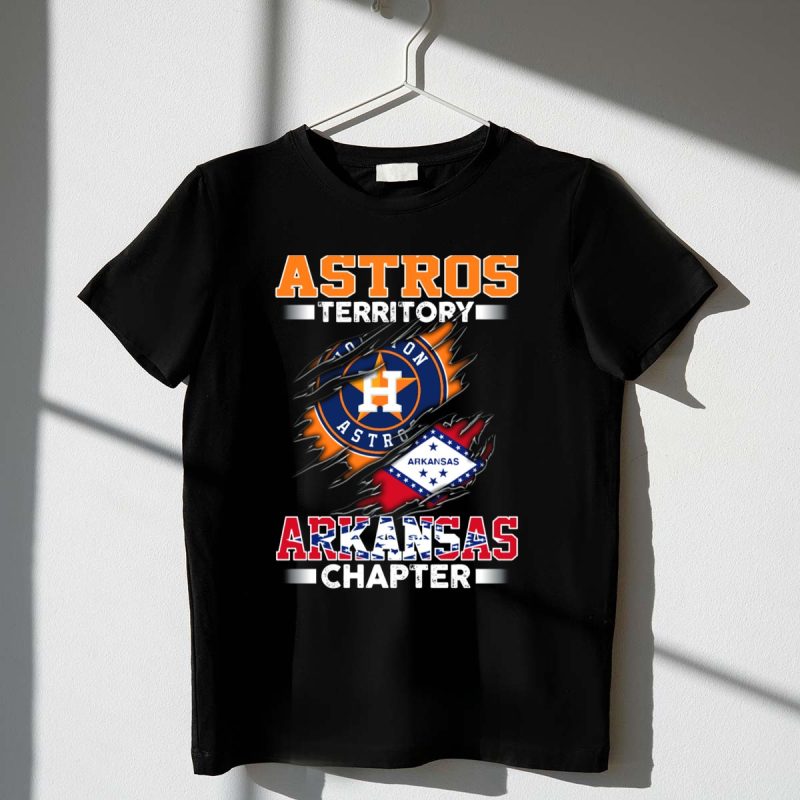 ASTROS TERRITORY HOUSTON ASTROS ARKANSAS CHAPTER T Shirt t shirt 1 1