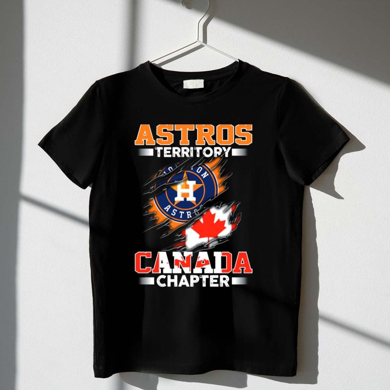 ASTROS TERRITORY HOUSTON ASTROS CANADA CHAPTER T Shirt t shirt 1 1