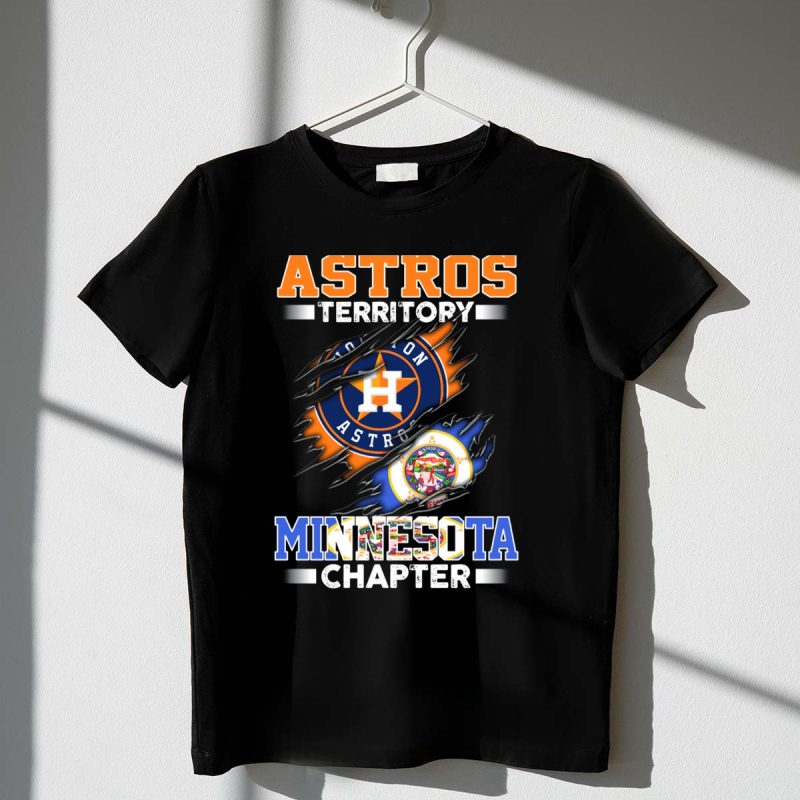 ASTROS TERRITORY HOUSTON ASTROS MINNESOTA CHAPTER T Shirt t shirt 1 1