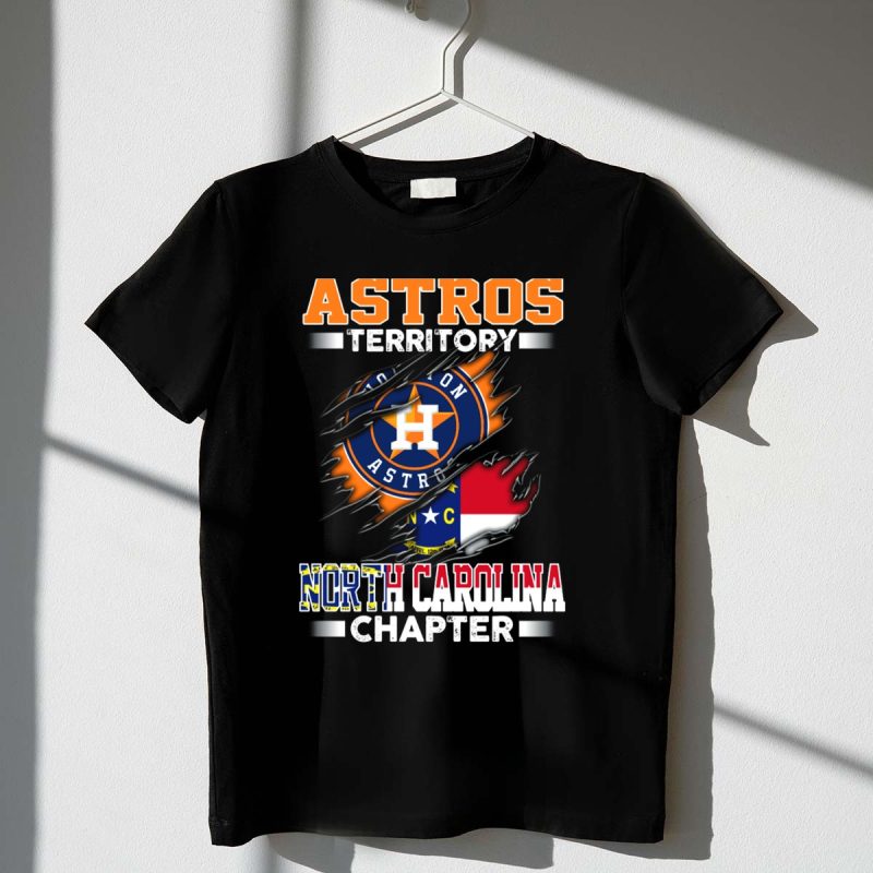 ASTROS TERRITORY HOUSTON ASTROS NORTH CAROLINA CHAPTER T Shirt t shirt 1 1