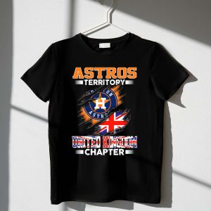 Houston Astros Territory T-Shirt – United Kingdom Chapter Design