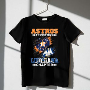 Houston Astros Territory Louisiana Chapter T-Shirt - Fan Apparel