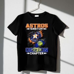 Houston Astros Oregon Chapter T-Shirt - Astros Territory Design