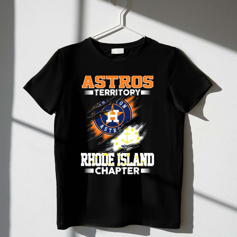 ASTROS TERRITORY RHODE ISLAND CHAPTER HOUSTON ASTROS T Shirt t shirt 1 1