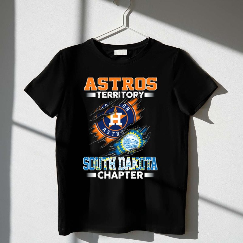 ASTROS TERRITORY SOUTH DAKOTA CHAPTER HOUSTON ASTROS MOUNTAINS T Shirt t shirt 1 1