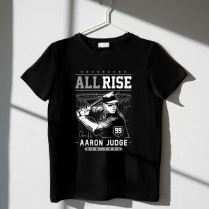 New York Yankees Aaron Judge All Rise T-Shirt For Fans