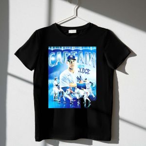 Aaron Judge New York Yankees Captain Baseball T-Shirt For Fans