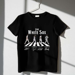 Abbey Road Chicago White Sox Signature T-Shirt For Fans