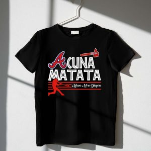 Acuna Matata Atlanta Braves Dingers T-Shirt For Baseball Fans