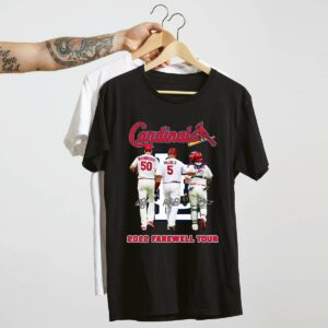 Adam Wainwright & Albert Pujols 2022 Farewell Tour St. Louis Cardinals T-Shirt