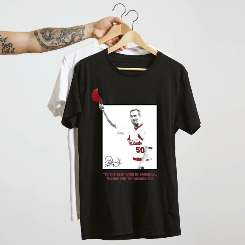 Adam Wainwright Graphic T-Shirt – Thanks to the Best Baseball Fans Gift