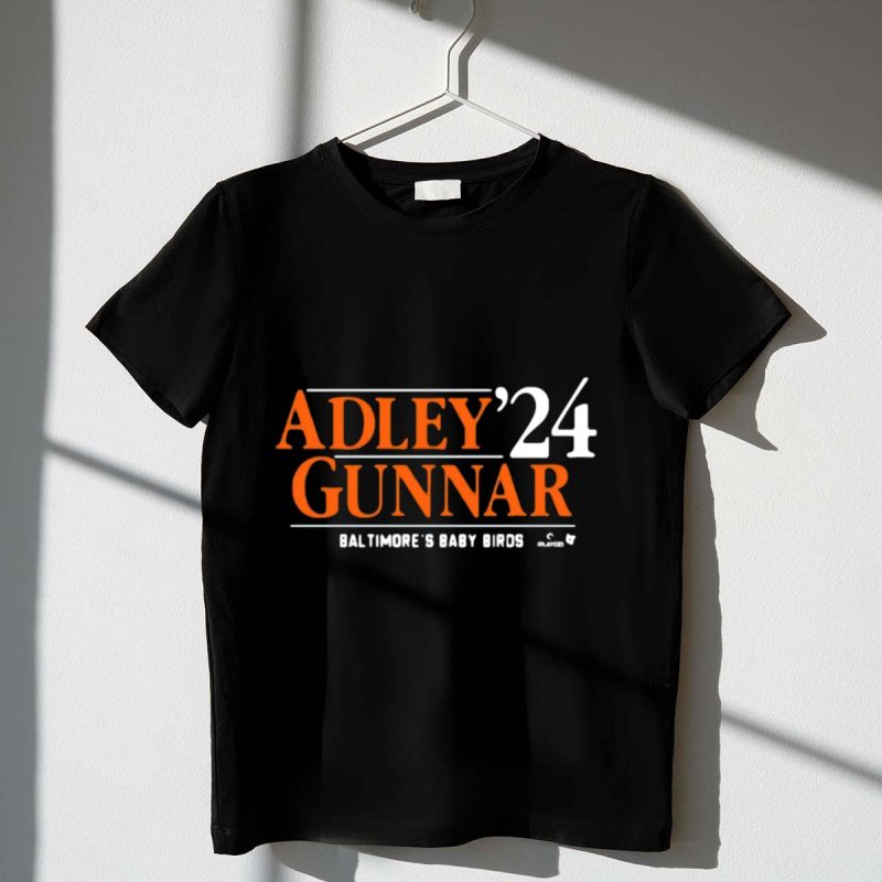 Adley Gunnar 24 Baltimores Baby Birds Orioles Player T Shirt t shirt 1 1