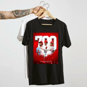 Albert Pujols 700 Home Runs Graphic T-Shirt – Unisex Baseball Tee