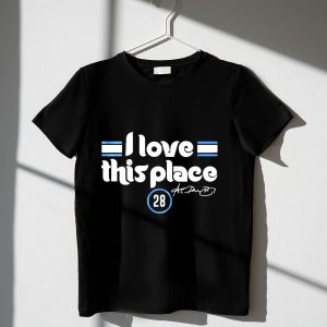 Alec Bohm I Love This Place Philadelphia Phillies T-Shirt