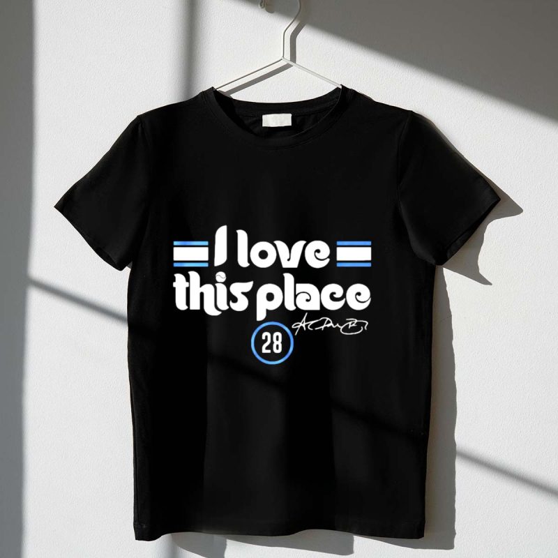 Alec Bohm I Love This Place Philadelphia Phillies T-Shirt