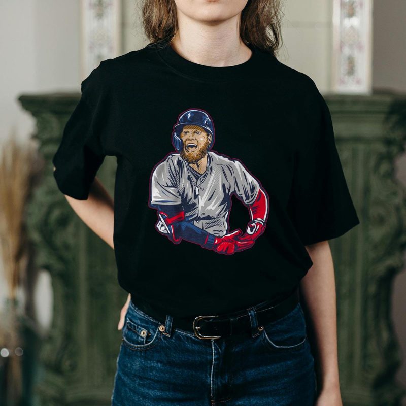 Alex Verdugo Boston Red Sox Rock The Baby T-Shirt for Fans - Image 2