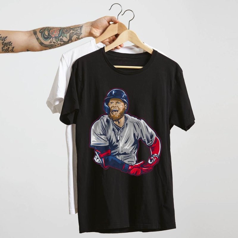 Alex Verdugo Boston Red Sox Rock The Baby T-Shirt for Fans - Image 4