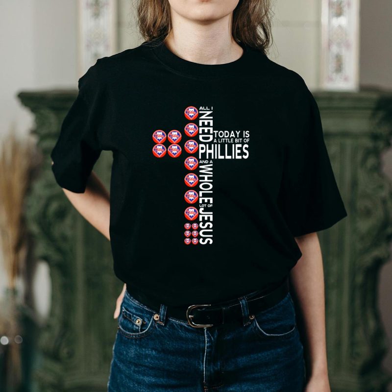 Inspirational Phillies & Jesus T-Shirt for Faithful Fans and Believers - Image 2