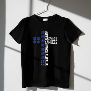 Yankees & Jesus Fan T-Shirt - Perfect For Everyday Comfort