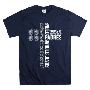 San Diego Padres & Jesus Inspirational T-Shirt For Fans