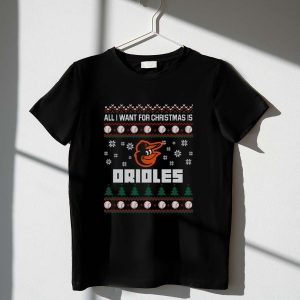Baltimore Orioles Ugly Christmas Sweater & T-Shirt For Fans