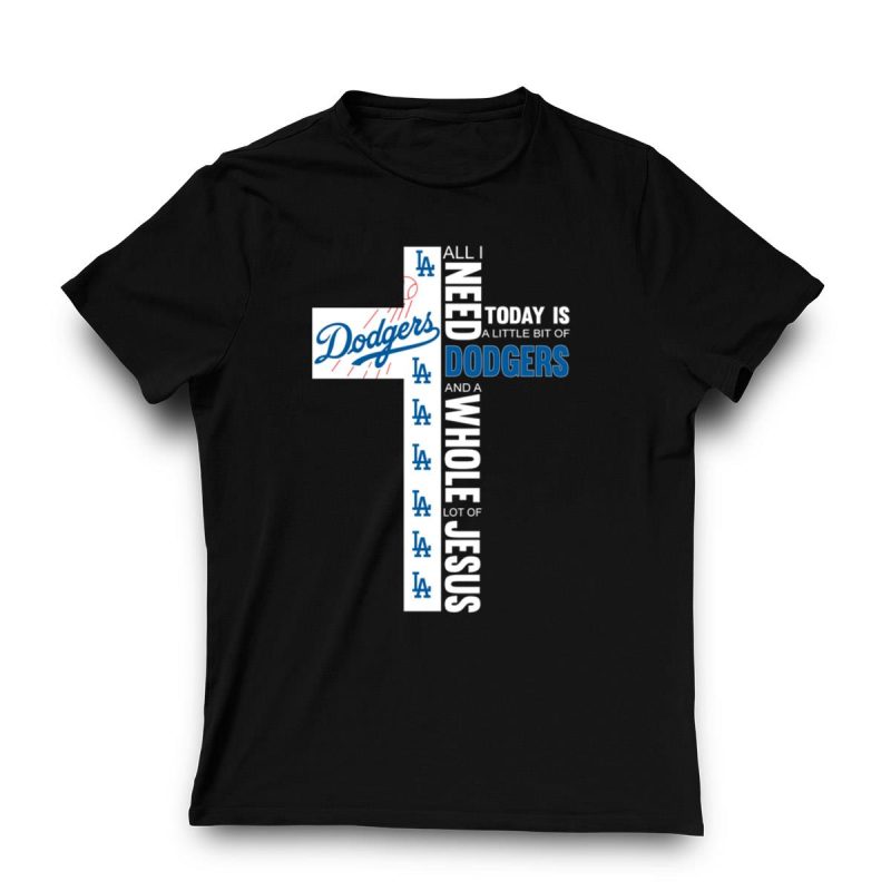 Dodgers & Jesus Graphic T-Shirt: Perfect for Fans and Faith - Image 3