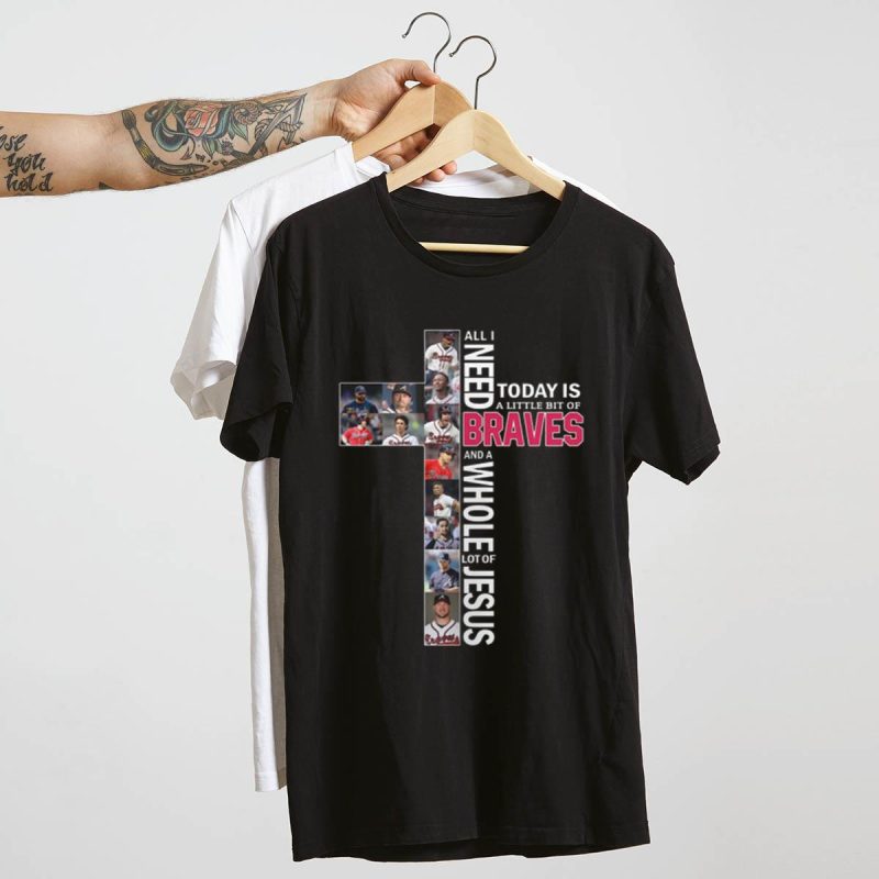 Atlanta Braves & Jesus Graphic T-Shirt - Perfect For Sports Fans - Image 4