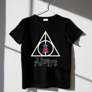 Deathly Hallows Los Angeles Angels T-Shirt - Fan Apparel For Wizards