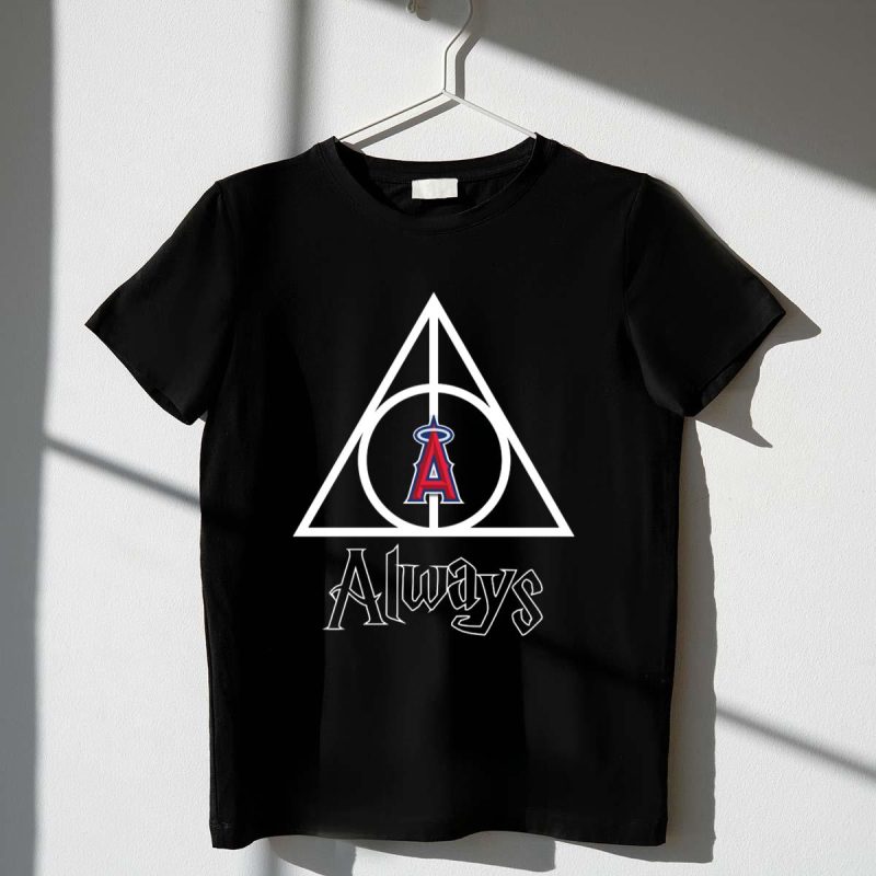Always Deathly Hallows Los Angeles Angels T Shirt t shirt 1 1