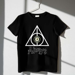 Deathly Hallows Oakland Athletics T-Shirt - Fan Gear For A'S Supporters