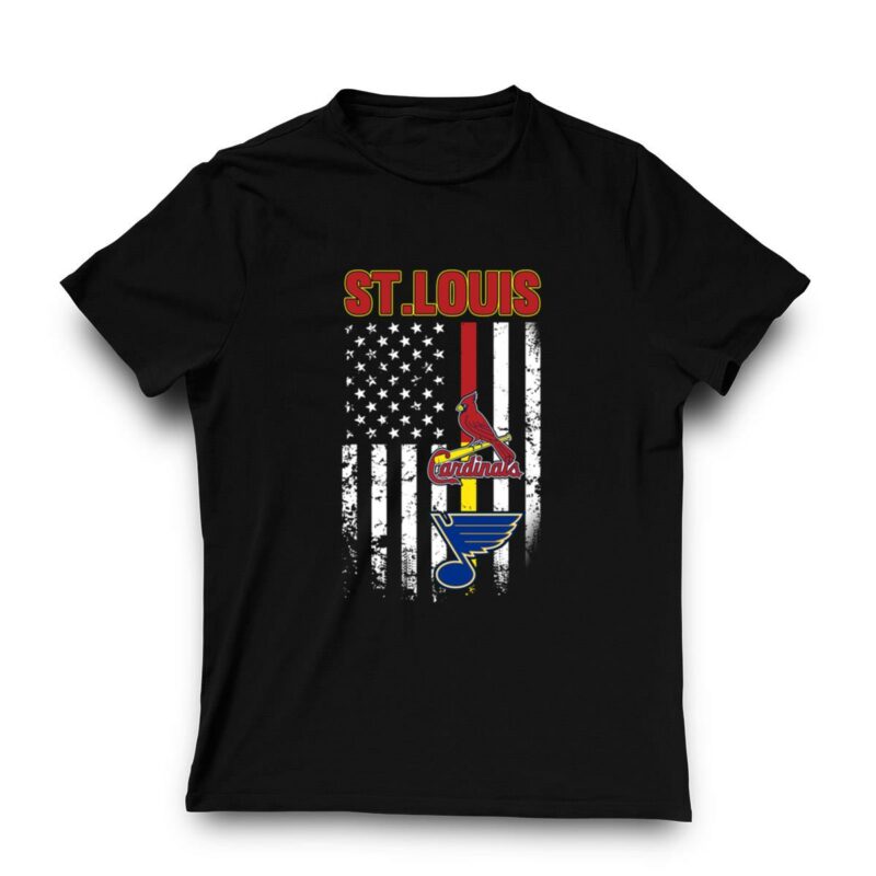 Unisex St. Louis Cardinals & Blues Graphic T-Shirt – Sports Fan Gift - Image 3