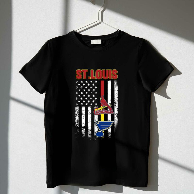 Unisex St. Louis Cardinals & Blues Graphic T-Shirt – Sports Fan Gift - Image 4