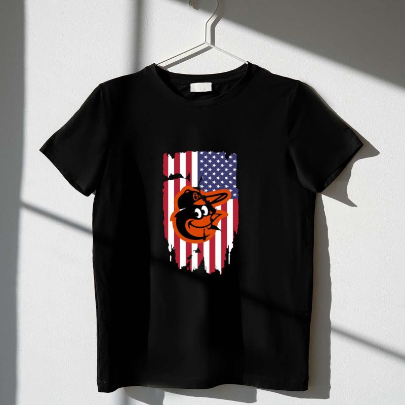 American flag baltimore orioles shirt t shirt 1 1