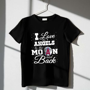 Los Angeles Angels Love To The Moon And Back T-Shirt For Fans