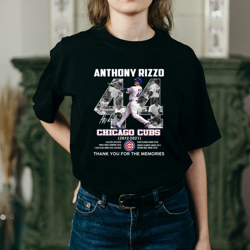 Anthony rizzo chicago cubs 2012 2021 thank you for the memories signature shirt t shirt 2 2.jpg