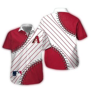 Arizona Diamondbacks Ball Hawaiian Shirt