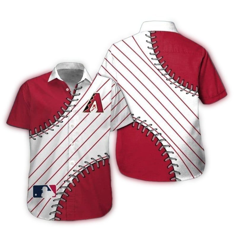Arizona Diamondbacks Ball Hawaiian Shirt 1