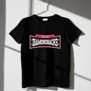 Arizona Diamondbacks Baseball Team Supporter T-Shirt For Fans
