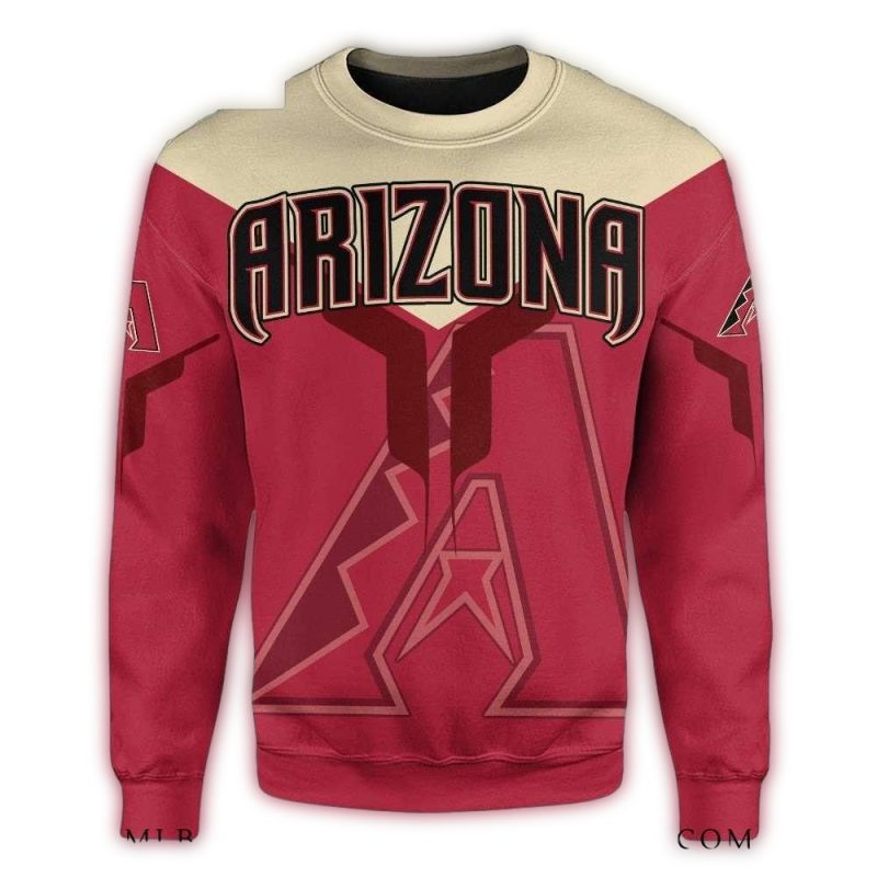 Arizona Diamondbacks Bold Red Cream ugly Sweater 1