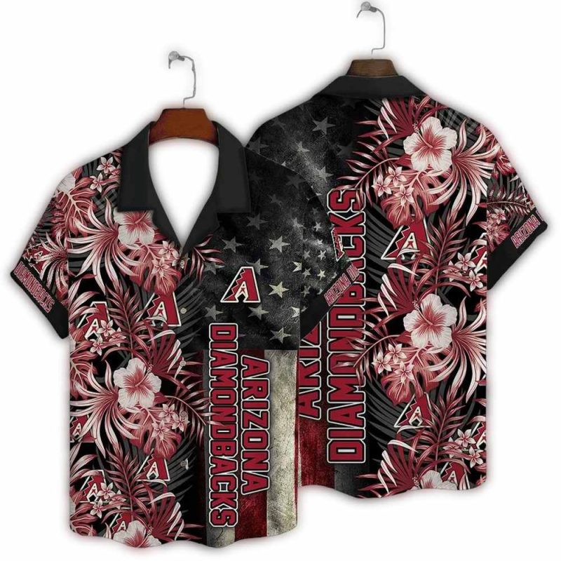 Arizona Diamondbacks Cactus Twilight Hawaiian Shirt 1